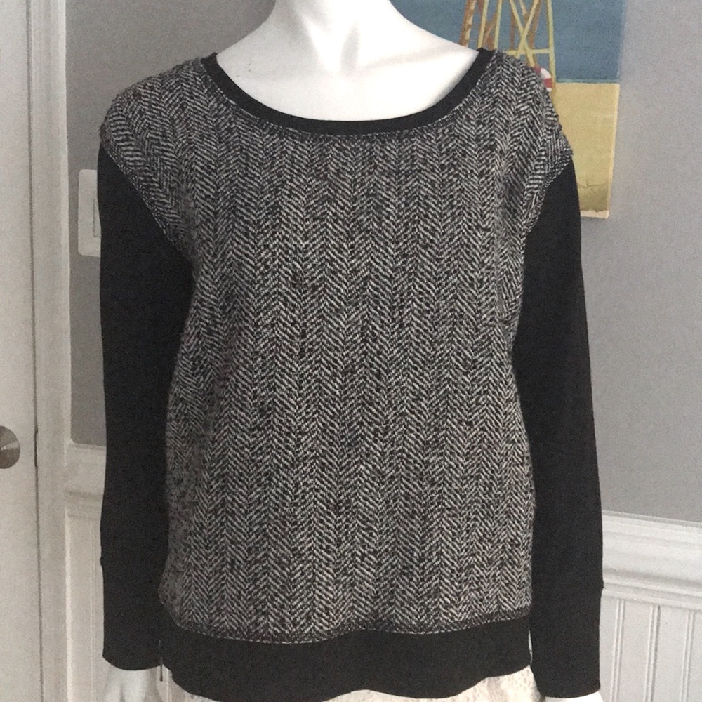 Tweed Sweatshirt